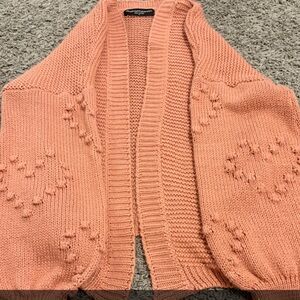 Coral Heart cardigan